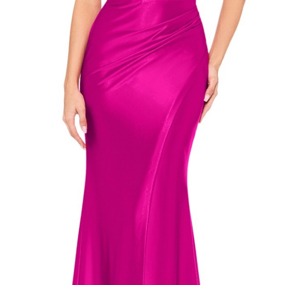 Elegant Fuchsia Formal Women’s Gown